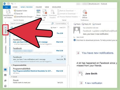 Manage email messages by using rules in Outlook.